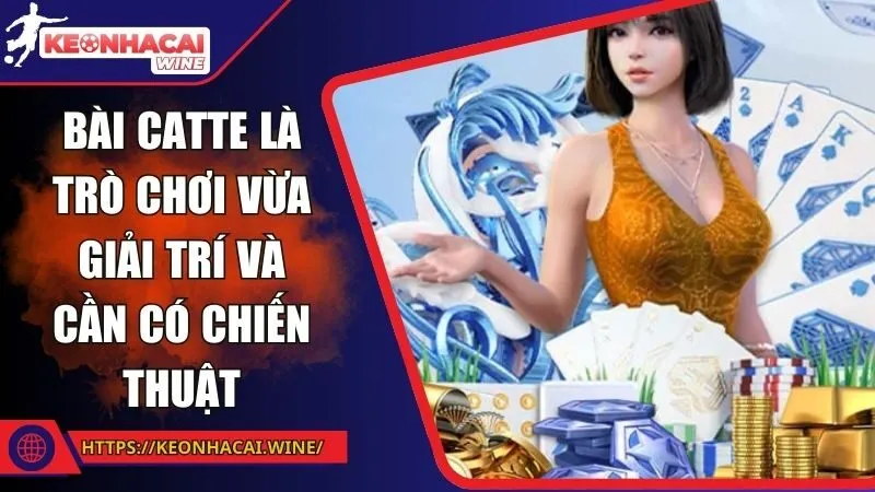 Bài Catte là trò chơi vừa giải trí và cần có chiến thuật